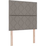  Krevetna konstrukcija Sivo-smeđa 120 x 190 cm tkanina | shoptok.hr