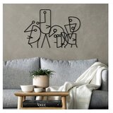 Wallity zidna dekoracija Damophilus, 55,5x38cm, Crna | Eponuda.com