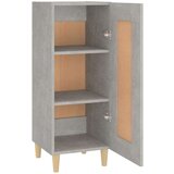  Komoda betonsko siva 34,5x34x90 cm inženirski les, (20654033) | Shoptok.si