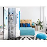 Artgeist PARAVAN 135/172/3 cm bela, svetlo modra | Shoptok.si