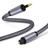 INF Optični avdio kabel, siva, Mini-Toslink na Toslink 5.0, brez izgube 1 m, (5000296232) Cene