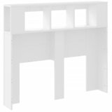  LED uzglavlje bijelo 120x18,5x103,5 cm konstruirano drvo | Eponuda.ba