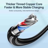 Joyroom Podatkovni kabel (S-CC100A10) – Hitro polnjenje Type-C na Type-C 100 W – 480 Mb/s – 120 cm – črn | Shoptok.si