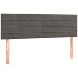  Krevet s oprugama i madracem tamnosivi 140x200 cm baršunasti | shoptok.hr