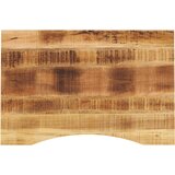 vidaXL Mizna plošča ukrivljena 90x50x2,5 cm trden mangov les | Shoptok.si