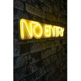 Wallity Dekorativna plastična LED rasveta No Entry Yellow Cene