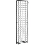  Stalak za vino za 95 boca crni 54 x 18 x 200 cm kovano željezo | shoptok.hr