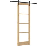vidaXL Drsna vrata z nastavitvenim kompletom 'ORKDAL'73.5x211 cm, Notranja vrata 'ORKDAL'73.5x211x4 cm Trdi bor | Shoptok.si