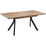 Cantus RAZTEGLJIVA MIZA, črna, hrast artisan | Shoptok.si