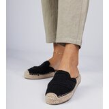 D/CEO marka niezdefiniowana Black women's espadrille slides Pretino | ePonuda.com