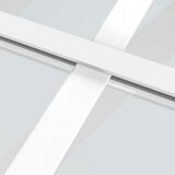  Unutarnja vrata 93 x 201 5 cm Bijela od mat stakla i aluminija | shoptok.hr