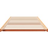  Posteljni okvir Voščeno rjava 80 x 220 cm Trdna borovina, (5000123630) | Shoptok.si