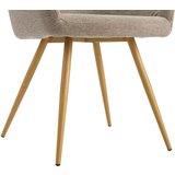 MID.YOU NASLANJAČ, kovina, tekstil bež | Shoptok.si