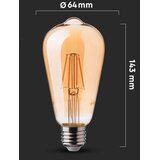  led filament sijalica ST64 E27/6W/230V 2200K | Eponuda.com