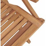  Sklopive vrtne stolice 2 kom 56x63x90 cm od masivne tikovine | shoptok.hr