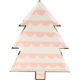 Meri Meri papirnati tanjuri die cut patterned christmas tree (8 komada) | shoptok.hr