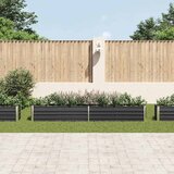  Povišena vrtna gredica pocinčani čelik 320x40x45 cm antracit | shoptok.hr