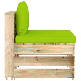  Modularna srednja sofa s jastucima od zeleno impregniranog drva | Eponuda.ba
