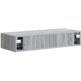 Stolna montirana na zid Siva sonoma 87 5 x 34 5 x 17 cm | shoptok.hr