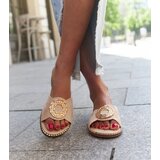 Gemre Beige sandals with leather insole Buenas | Shoptok.si