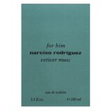 Narciso Rodriguez For Him Vetiver Musc 100 ml toaletna voda za moške | shoptok.hr