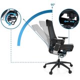 MID.YOU Vrtljivi Stol Genidia Smart Black, Črna | Shoptok.si