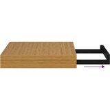  Polica na zidu Zidne Bež 23 x 23 5 x 4 cm Konstruirano drvo | shoptok.hr