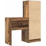  Stol s ladicama s policom s pohranom 2 pcs Staro drvo | Eponuda.com