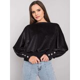 RUE PARIS Blouse-RV-BZ-7348.11-black Cene