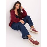 RUE PARIS Sweater-MI-SW-0904.82-burgundy | shoptok.hr