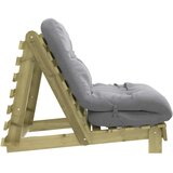  Futon na razvlačenje s madracem 90 x 206 x 11 cm od borovine | Eponuda.ba