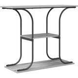  Konzolna stolica s policom Siva Sonoma 101 x 35 x 80,5 cm | Eponuda.ba