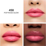 Guerlain KissKiss Bee Glow hranilni in vlažilni balzam za ustnice limitirana edicija odtenek 458 Pop Rose Glow 3,2 g | Shoptok.si