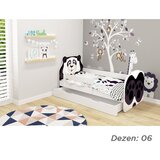 ACMA krevet za decu animals 140X70 cm sa dodatnom fiokom white vii 06 | ePonuda.com