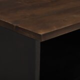 vidaXL TV omara 100x33.5x46 cm Trdna lesena mangovka & inženirski les | Shoptok.si