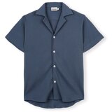 IMAGO Waffle Shirt - Blue Plava | shoptok.hr