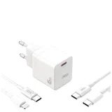 punjač XO CE09 PD 45W (USB-C) + kabal Type C