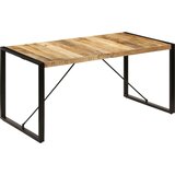  Blagovaonski stol od masivnog drva manga 160 x 80 x 75 cm | shoptok.hr
