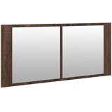  LED kupaonski ormarić s ogledalom smeđa boja hrasta 100x12x45cm | Eponuda.ba