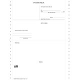 NARODNE NOVINE - EOP OBRASCI Kuverta s povratnicom 234x12"(6") 0+vrećica M 60 g/m2, kutija 1000 kompleta | shoptok.hr