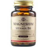 Solgar Magnezij z vitaminom B6, tablete