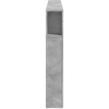  LED uzglavlje siva boja betona 180x18,5x103,5 cm | Eponuda.ba
