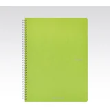 Bilježnica Ecoqua original A4 90g 70L spiralna kocke lime 19290107