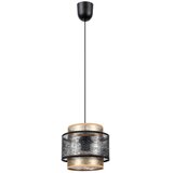  Elegantni luster na sajli GABI 1xE27/60W/230V zlatna/crna, prečnik 20 cm | Eponuda.com