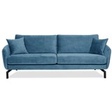 Scandic plava sofa s baršunastom površinom Magic, širine 230 cm Cijene