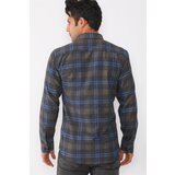Dewberry G709 MEN'S SHIRT-NAVY-BROWN | shoptok.hr