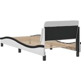 Okvir za krevet Dover bijelo-crni 90x190 cm umjetna koža | Eponuda.com