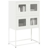 Maison Chic Komoda - Predalnik White 68x39x107 cm Steel, (21715995) | Shoptok.si