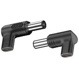 INF 2-Pack USB-C ženski na 7.4x5.0mm moški 20V kotni PD emulator adapter, 100W, (5000291528) Cene