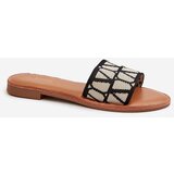 Boto Women's Black Flat Sandals Traivea | Eponuda.ba